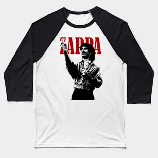 Frank Zappa // Pencil Drawing Baseball T-Shirt